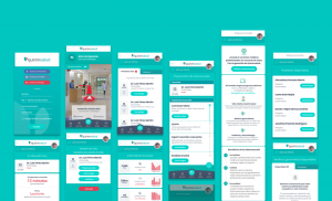 Nuevo concepto de app móvil para quironsalud. Legridd